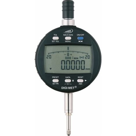 Reloj comparador DIGI-MET IP42 12,5 mm longitud mm 0,0005 dig. H. PREISSER (1/4)