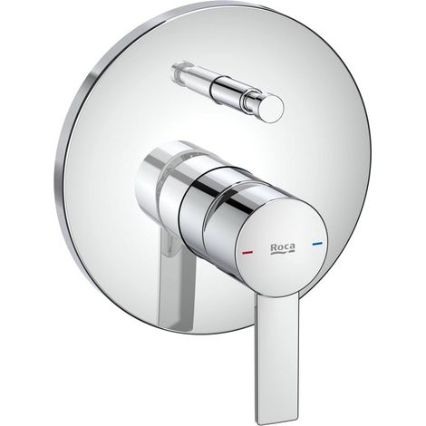 Mitigeur encastré pour bain-douche (2 voies) - Collection TARGA - Roca A5A0B5FC00 - Couleur : Chromé (1/2)