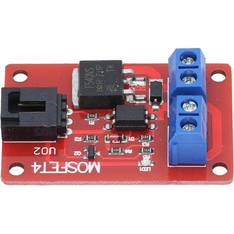 1-Kanal-MOSFET-Schalter-Steuerplatine IRF540 Isolationsleistungsmodul