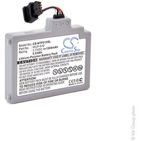 NX - Batterie console de jeux 3.7V 1500mAh - WUP-012 (1/4)