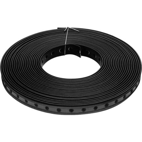BADfabrik24 Lochband 14mm PVC-beschichtet je 10 Meter Lochdurchmesser 5.2mm