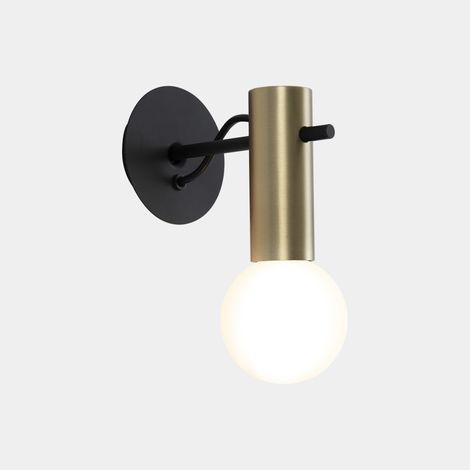 Lampade da parete Nude E27 15 Oro opaco