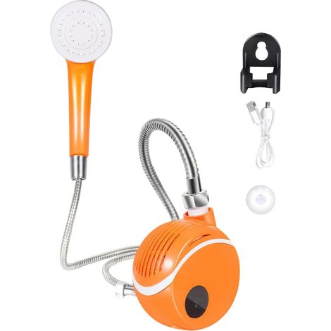 Pompe à eau - Sac de douche portable - Chauffe-eau portable - Douche de camp légère pour les routards - Douche manuelle pour les aventures en plein air - Système de douche compact pour les voyages en (1/5)