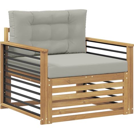 Maison Exclusive - Outdoor-Sofa Polyester Weiß (1/5)