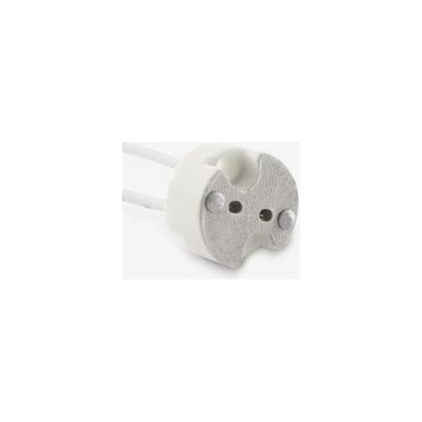 10 douilles gu5.3 - douille gu5.3 ou mr16 - support avec câble 12V - pour spots halogènes à LED et autres lampes à ampoule (1/4)