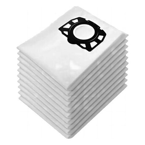 Confezione da 10 sacchetti lavabili per aspirapolvere Karcher WD4 WD5 WD6 MV4 MV5 MV6 (1/4)