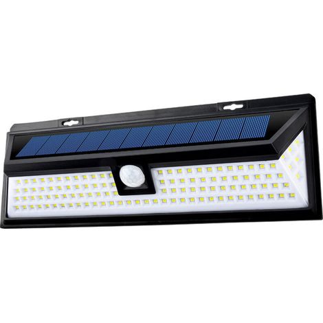 Lumière de capteur de corps humain 118LED lampe de jardin étanche extérieure jardin Villa réverbère applique murale solaire