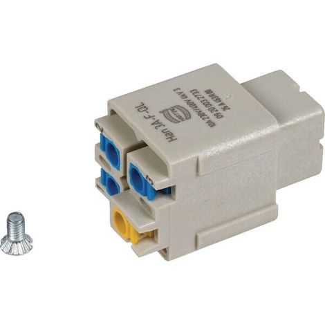 Inserto hembra A 3P HARTING 09200032733 (1/2)