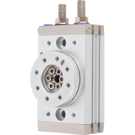 Vérin pneumatique rotatif 30mm à crémaillère MSQB30A, double effet, actionneur pendulaire (1/5)