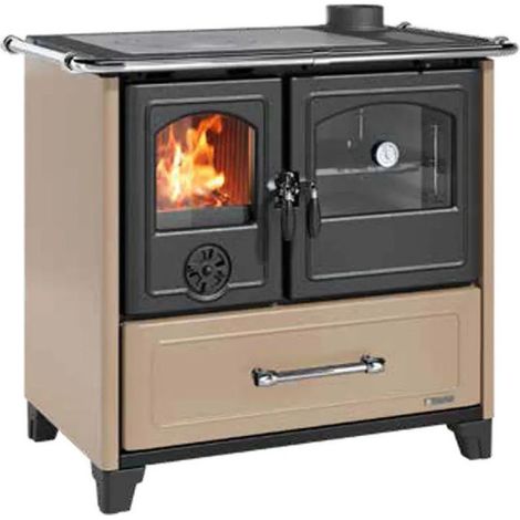 LA NORDICA, Stufa a Legna Family VST, Caramello, 8.0 kW, 229 mc