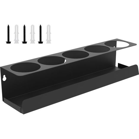 Spray Can Holder Wall Mount, Storage Rack Paint Can, Steel Shelf Tool Organizer, Peint Can Storage Rack, Wall Mounted Paint Holder, Spray Can Holder Wall Mount for Garages