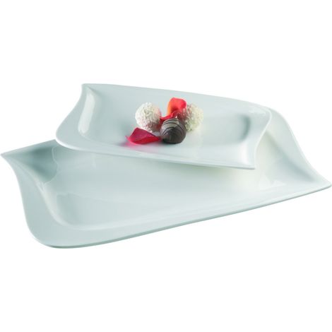 Assiette Rectangulaire 2 Pièces 23 et 33 cm (1/3)