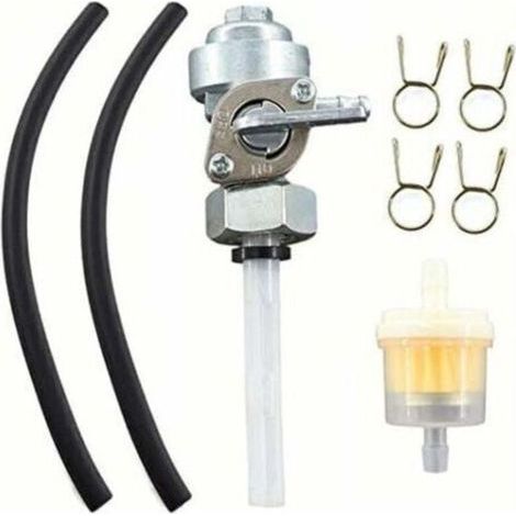 Robinet d'essence avec tuyau pour groupe électrogène Einhell STE2500, STE3500, STE5500, Scheppach SG2600, SG3500, Güde GSE 2701. (1/5)