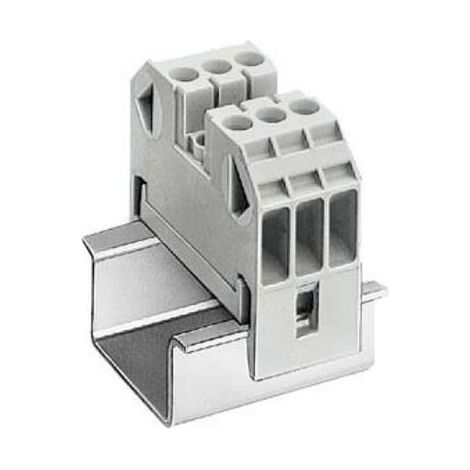 BORNE DE PASSAGE SIEMENS 8WA1011-3DG21 8WA10113DG21 19.5 MM RACCORD À VIS BEIGE 1 PC(S) (1/3)