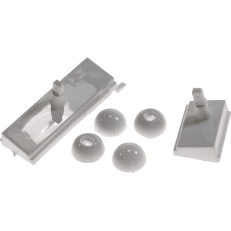 TOUCHE DE COMMANDE BLANCHE pour HOTTE SCHOLTES - C00135605