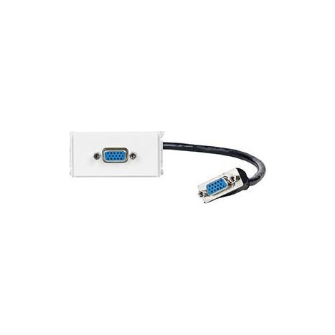 Vivolink - Outlet Panel vga 20 cm Cable, 221278 (20 cm Cable for Schneider/thorsman CYB, tek, optiline System or Surface Wall mounting.)