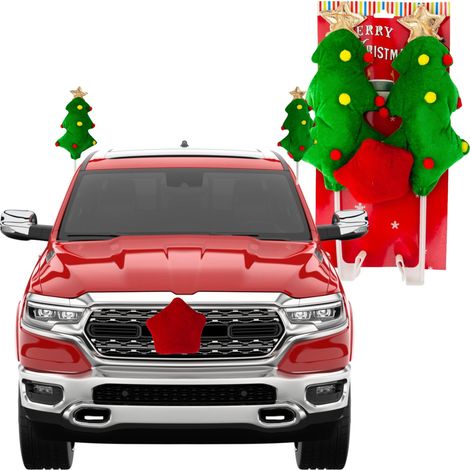 TG76547 Autodekoration Weihnachtsbaumstern für Auto, Auto-Weihnachtsschmuck