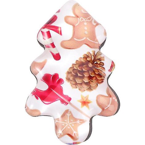 Stück Weihnachts-Kühlschrankmagnet aus Glas