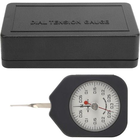 SEN-0.3-2 Handspannungsmessgerät 0,3 N Tragbares Doppelzeiger-Spannungsmessgerät aus Legierung (1/4)