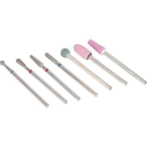 Embouts de perceuse multifonctions pour manucure et nail art, outil de meulage électrique (NO.01) (1/5)