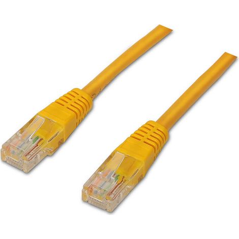 Cable de Red RJ45 UTP Aisens A135-0253 Cat.6/ 50cm/ Amarillo (1/2)
