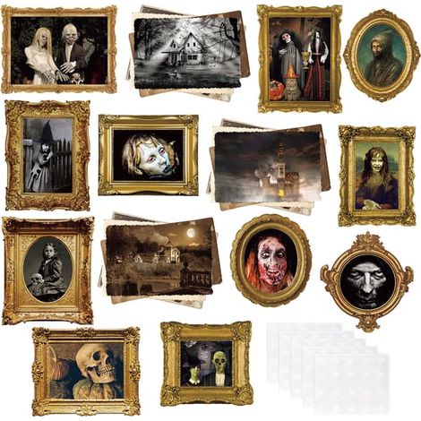 14 Images Effrayantes Portraits de Manoir Gothique Horribles Marron 1 (1/5)