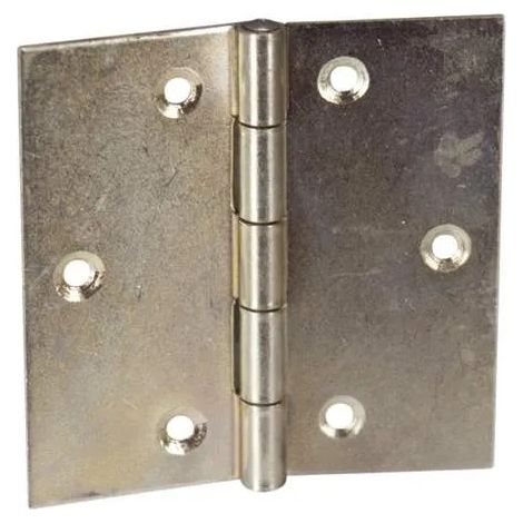 Cerniera quadrata per porte di mobili con fori da 3 mm, L80 H80