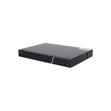 Videoregistratore NVR IP 16CH Porte PoE 2HDD Risoluzione 8Mpx banda 160Mbps Rilevamento del volto, Intelligenza artificiale