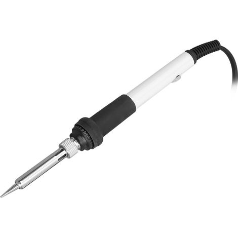 Kit de 15 fers à souder électriques, température réglable, 60 W, fer à souder blanc, prise UE 220 V (1/5)