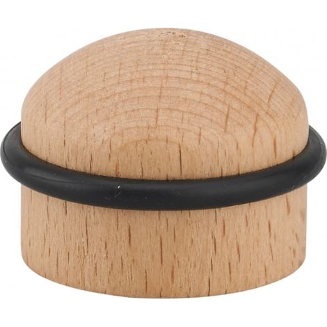 Thirard – Butoir à visser en bois pour fixation au sol – Ø35x28mm – Protection murale contre poignées de porte – Pour espaces confinés (1/3)