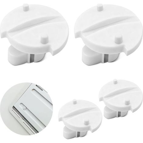Ventclip Lot de 4 clips de rechange pour grille d'aération Dometic pour réfrigérateur Dometic extérieur - Vis de verrouillage pour L100 L200 (1/5)