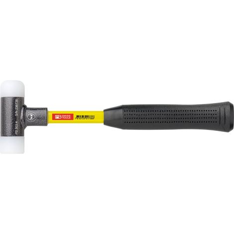 PB Swiss Tools Rückschlagfreier Hammer, mit Nylon-Einsätzen, Superglas-Stiel, 22 mm (1/2)