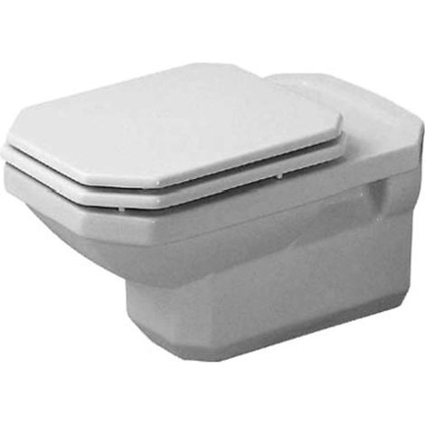 Duravit – WC suspendu à évacuation verticale 355x580 mm – Lavable – Sans siège à commander séparément