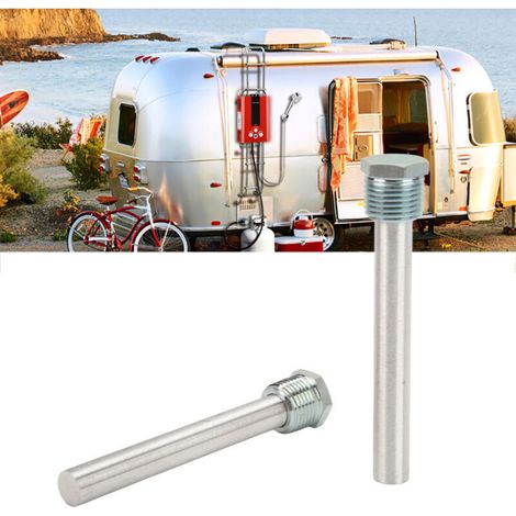2Pcs Anode Rod Rugged Reliable 1/2in NPT Thread Blue Zinc Cap Magnesium Anode Rod for RV Hot Water Heaters (2Pcs Anode Rod Rugged Reliable 1/2in NPT Thread Blue Zinc Cap Magnesium Anode Rod for RV Hot