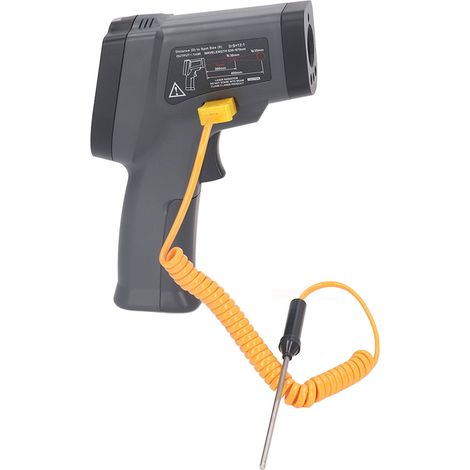 Détecteur de température et d'humidité fonctionnel à thermocouple de type K DT8550HET (1/5)