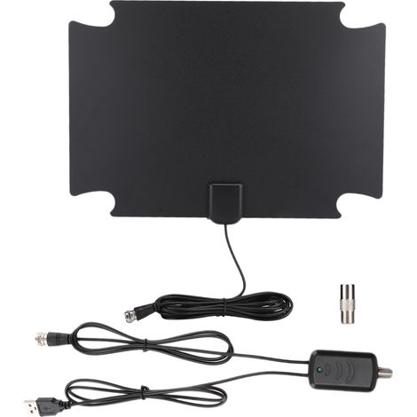 Antenne Numérique HD 120 Miles pour Télévision ATSC/ISDB-T, Réception Intérieure 25DB (1/5)