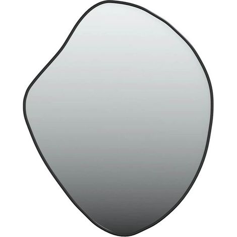Miroir mural noir, 50x40 cm (1/5)