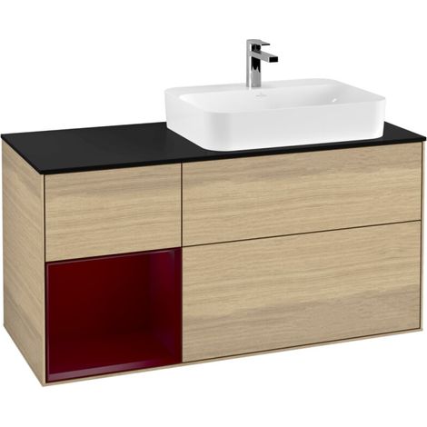 Villeroy & Boch F392HBPC meuble sous-lavabo Finion F39 (1/2)