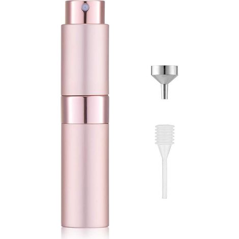 8ml Vaporisateur Vide de Sac Rechargeable, Atomiseur Parfum, Recharge Spray Flacon de Parfum, Pulverisateur Voyage (Rose) (1/5)