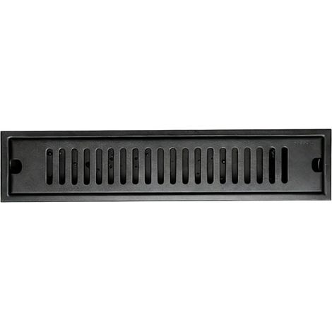 Bonde de douche rectangulaire en acier inoxydable avec (1/5)