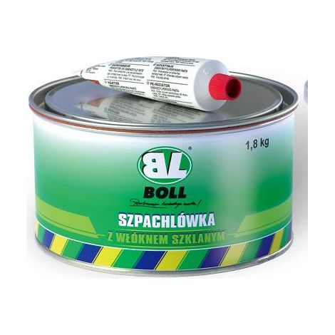 BOLL FIBERGLASS Spachtelmasse 1,8kg Set mit 50g Härter