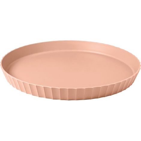 Plat Tarte Atena Rose Sable 30cm Design élégant, Cuisson Uniforme - Veca Spa