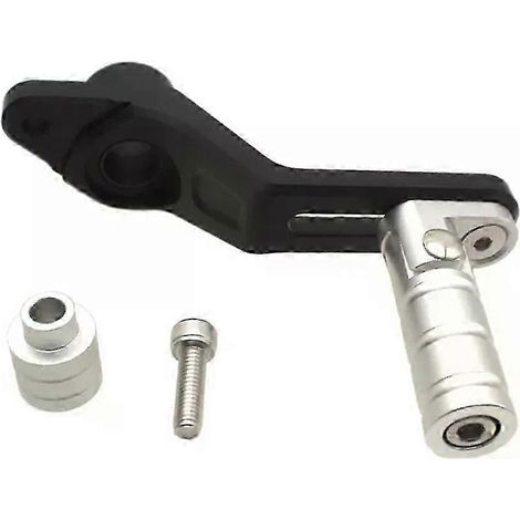 Motorradzubehör: Verstellbarer, klappbarer Schalthebel für MT-09 MT09 - Silber-JXLGV (1/5)