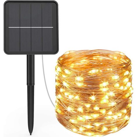 Luci Solari Catena luminosa Esterno Luci Led Natalizie (Luce calda) (1/5)