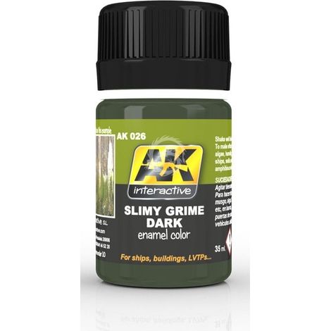 Fluide de vieillissement Slimy Grime Dark AK-026 (1/4)
