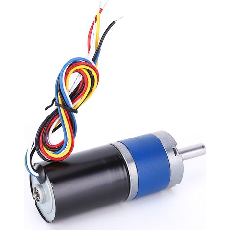 Moteur électrique à réduction CC sans balais 24V 1600RPM, engrenage métal 36mm, couple élevé, faible bruit, usage industriel (1/5)