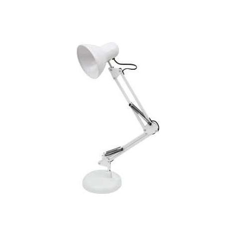 Antigona lampe à poser articulée 1xe27 l.15xw.12,5xh.reg.cm white