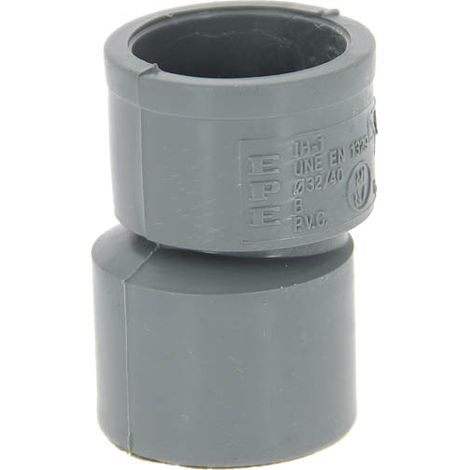 Réduction excentrée PVC mâle-femelle Ø40-32