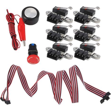 Kit d'accessoires essentiels pour machine CNC 3018PROVe, arrêt d'urgence, palpeur de réglage d'outil axe Z, (1/5)