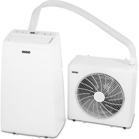Unold Mobiles Split-Klimagerät 12K 86340 aire acondicionado portátil 57 dB Blanco